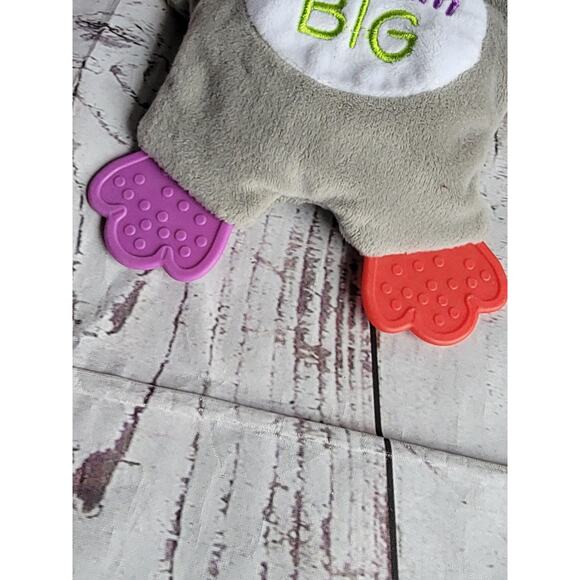 Dream Big Elephant 8inch Lovey Teether Plush Toy by Playtex Baby Crinkle Toy - Picture 2 of 5